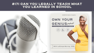 Can You Legally Teach What You Learned in School
